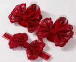 Burgundy Floral Set 0–6M - Image 