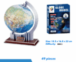 3D Puzzle - Globe Model - Image 