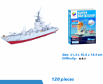 3D Puzzle - Super Battleship - Image 
