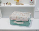 Compact Tiffany Blue Storage Box - Image 