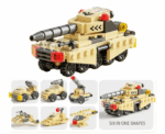 Tank Team 6in1 Bricks Set - Image 