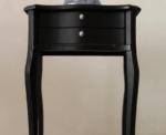 Matt Black Bedside Table - Image 