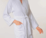 Classic Cotton Bathrobe - Image 