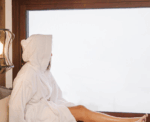 Luxury Hooded Bathrobe - Image 