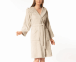 Luxury Hooded Bathrobe - Image 