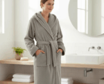 Luxury Hooded Bathrobe - Image 