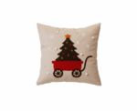 Christmas Tree Wagon Cushion - Image 