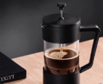 French Press 350 ml in Black - Image 
