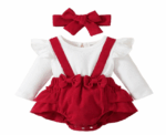 Set in Red & White 12-18M - Image 