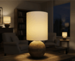 Handcrafted LED Table Lamp - Image 