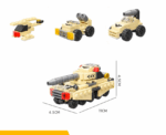 Tank Team 6in1 Lego Set - Image 