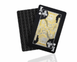 Waterproof Luxury Black Friends Playing Cards - Image 