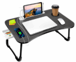 Foldable Laptop Tray Desk For Bed & Sofa - Image 
