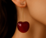 Cherry Drop Earrings - Image 