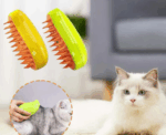 2-in-1 Pet Grooming & Massaging Brush - Image 