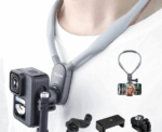 Neck-Mounted Phone & Action Camera Holder - Image 