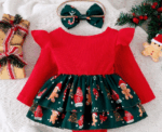 Christmas Outfit Set 9-12M - Image 