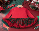 Christmas Baby Dress 3-6M - Image 