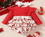 Christmas Outfit Set 9-12M - Image 