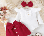 Red & White Set 9-12M - Image 