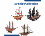 3D Puzzle - Golden Hind - Image 