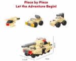 Tank Team 6in1 Bricks Set - Image 