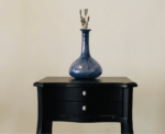 Matt Black Bedside Table - Image 