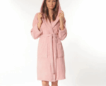 Luxury Hooded Bathrobe - Image 