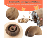 Ultimate Cat Rotating Scratcher Ball - Image 