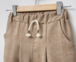 Boys Child Elastic Waist In Brown - Image 
