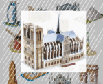 3D Puzzle Notre-Dame De Paris Small Size - Image 