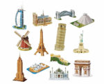 3D Puzzle - Leaning Tower - Image 