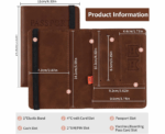 Travel Passport Wallet - Image 