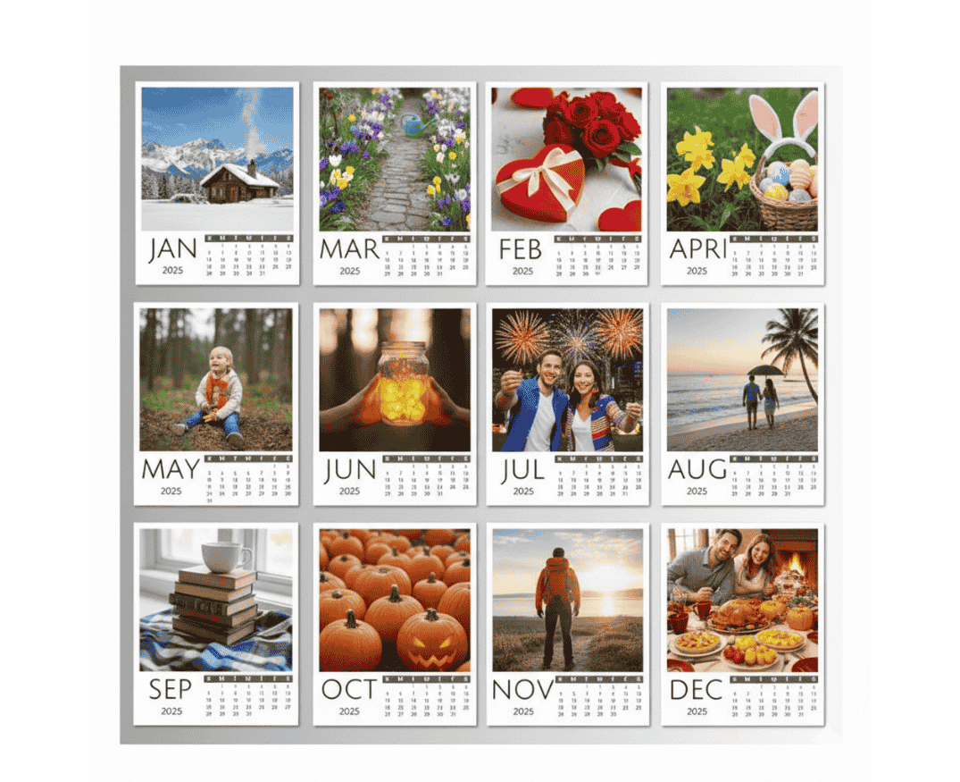 5 Customizable Magnetic Calendar - Image 1