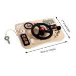 Wooden Steering Wheel Board - Image 