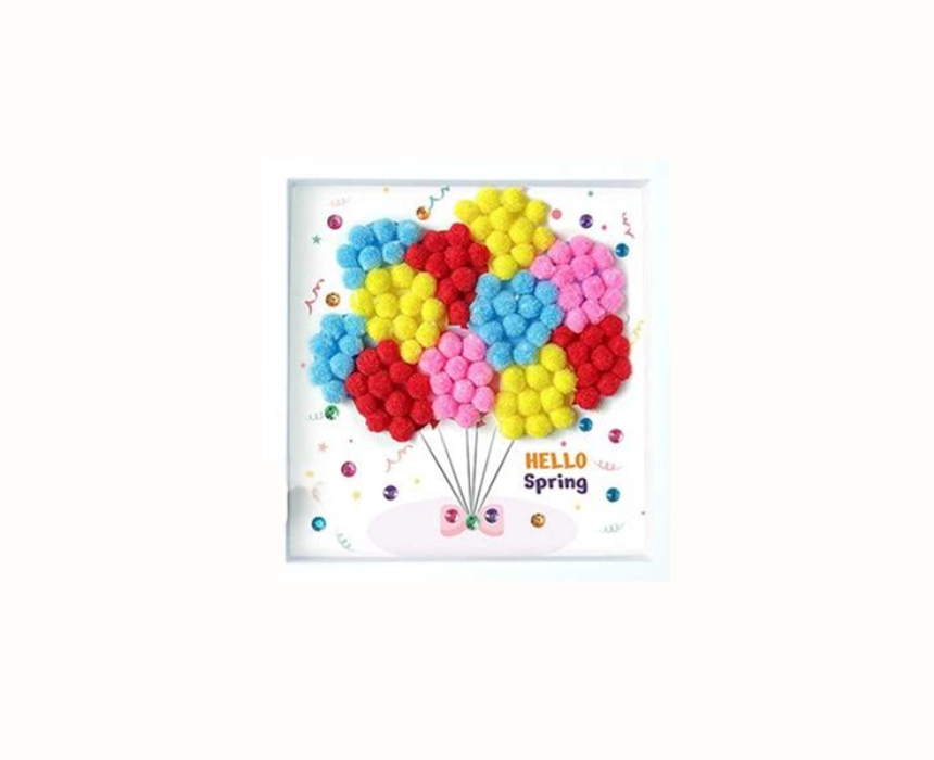 56 PomPom Art Kit - Image 1