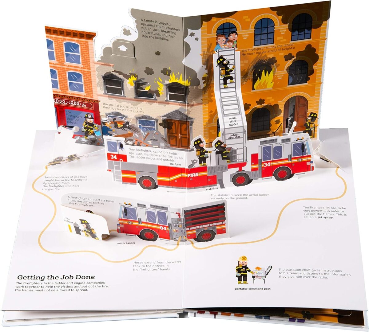 Ultimate Spotlight Firefighters Book - Image 