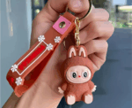 Princess Labubu Perch Keychain - Image 