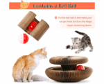 Ultimate Cat Rotating Scratcher Ball - Image 