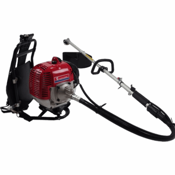 MBS5020RS Japanese Backpack Brushcutter, Heavy-Duty, 49.9 cc, 38 cm Working Width, 20,000 m² Working Area Capacity