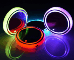 LED Cup Holder Lights for Car - Image 
