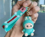 Princess Labubu Perch Keychain - Image 