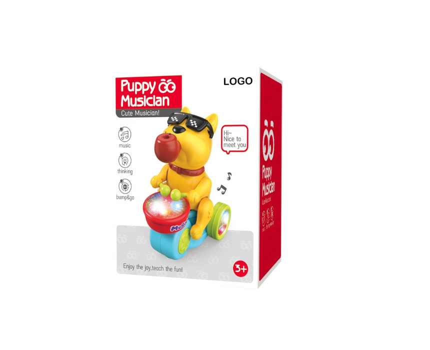 9 Drumming Dog Toy - Image 1