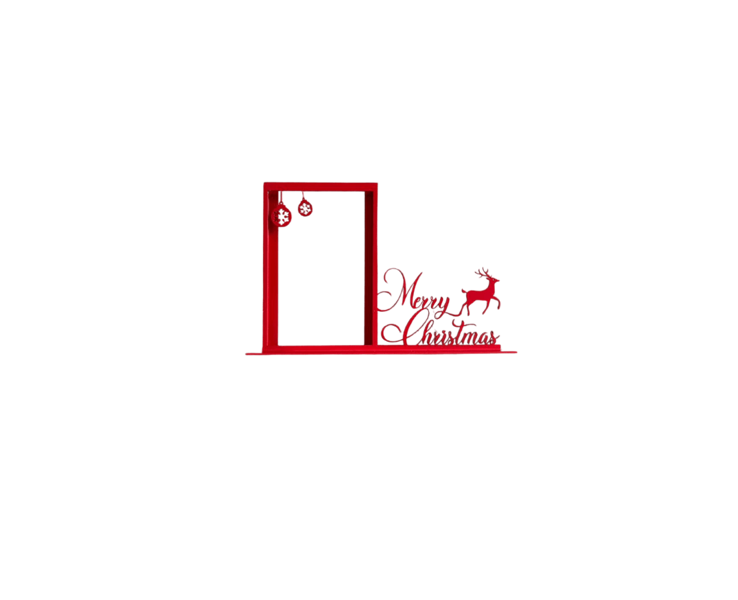 Portrait Merry Christmas Frame Christmas Frame - Portrait - Image 1