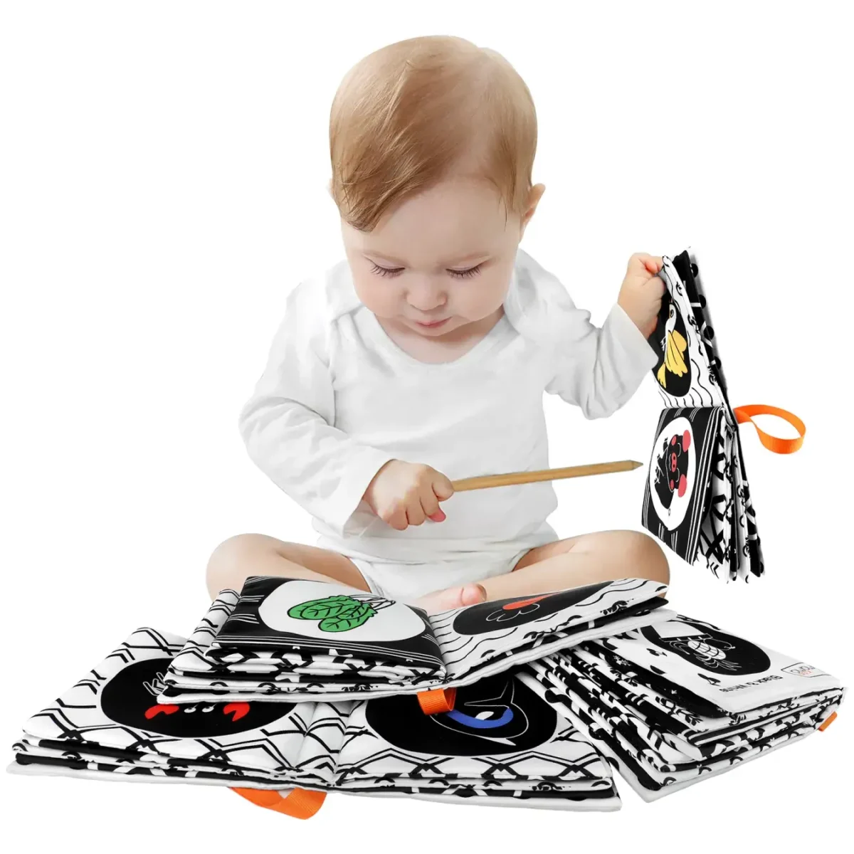 Trumama High Contrast Cloth Books Set - Image 