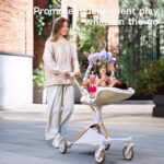 Tumama 2 in 1 Bunny Baby Arch & Spiral Toy - Image 