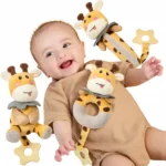 Trumama Giraffe Soft Rattle Set - Image 