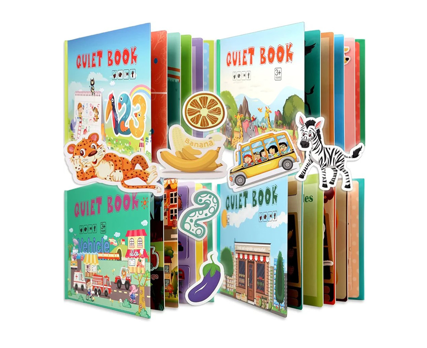 Untitled-1 Montessori Quiet Book - Image 1