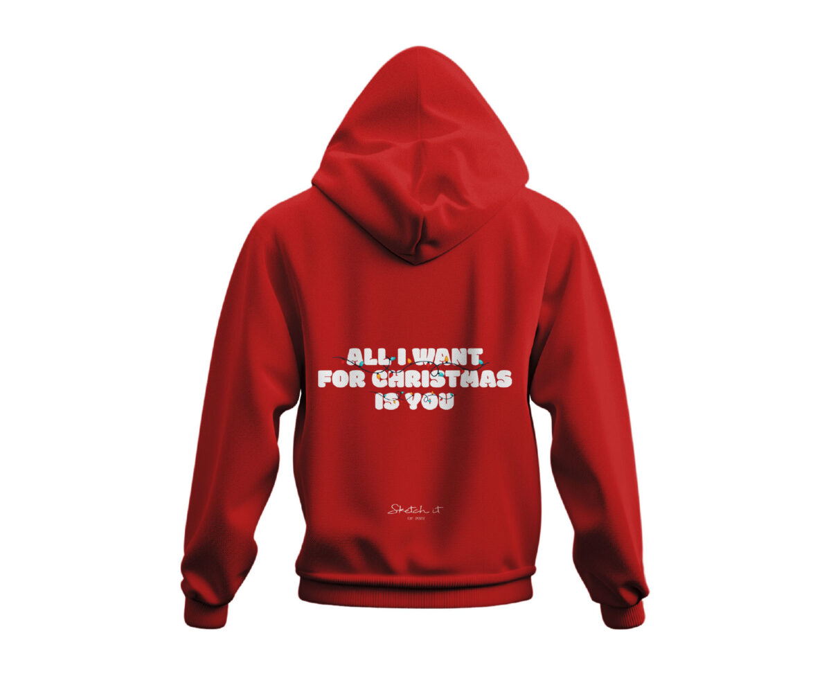 Untitled-3-08 All I Want for Christmas Is You Hoodie - Image 1