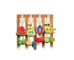 Fruit Hanging Rattles Set with Shark clip - Image 